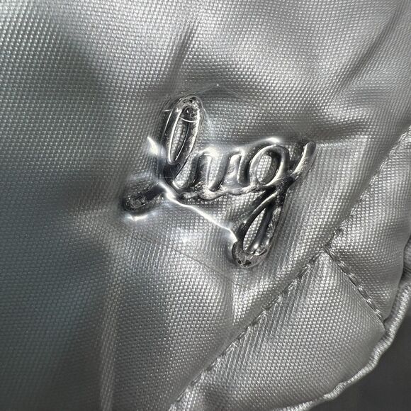 LUG Quilted Coupe SE‎ Convertible Crossbody Waist Belt Bag Purse Silver Summer - Picture 3 of 16